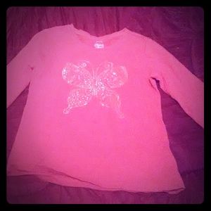 Pink long sleeve shirt